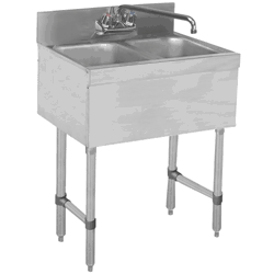 2 Compartment Bar Sinks