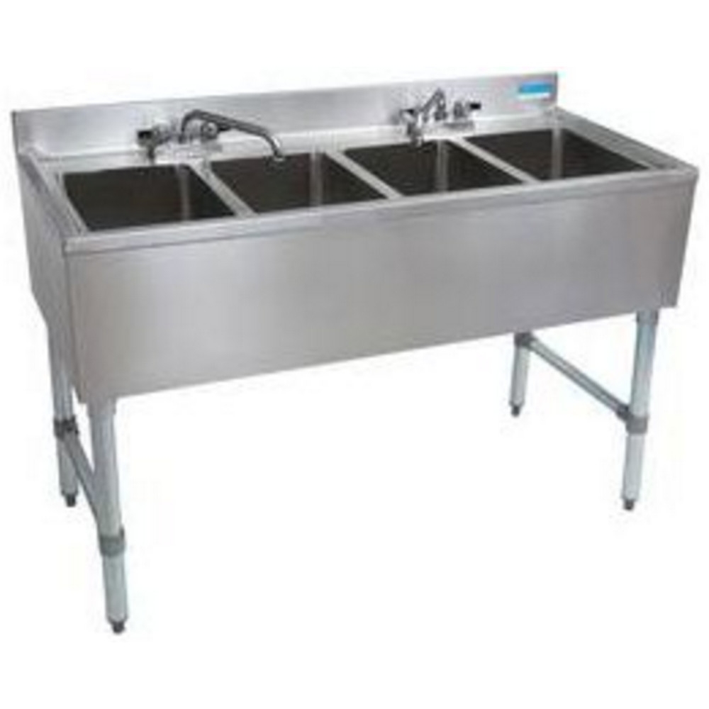 4 Compartment Bar Sinks