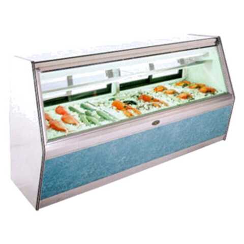 Marc Refrigeration MFC-8R 94" Seafood Case, Glass Front