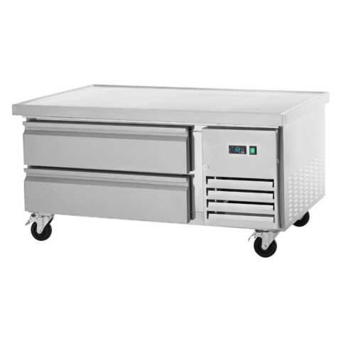 Arctic Air ARCB48 50" Refrigerated Chef Base, 2 Drawers | 4 Full Size pans 