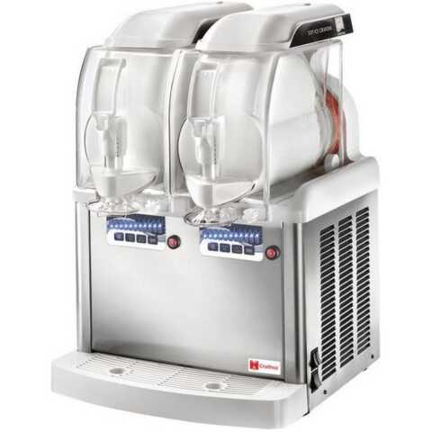 Crathco GT PUSH 2 (1206-013) Double 1.3 Gallon Soft Serve Machine / Frozen Drink Dispenser