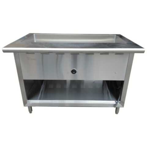 L&J EST-72 72" 5 Well Electric Steam Table
