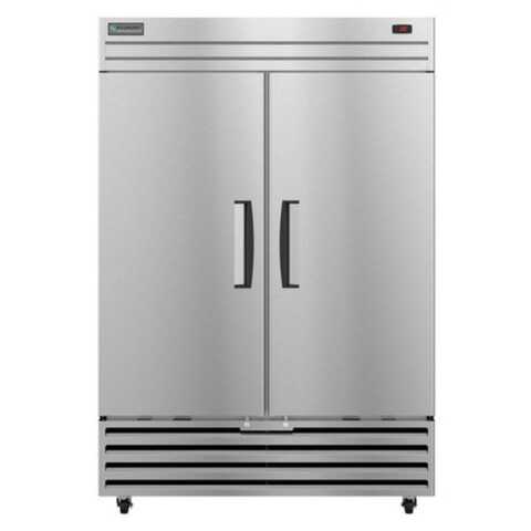 Hoshizaki EF2A-FS 54" Reach-In Economy Series Freezer with 2 Full-Height Solid Hinged Doors & Locks - 39 Cu. Ft.