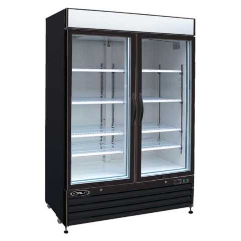 Kool-It KGF-48 53" Double Glass Door Freezer