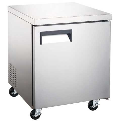 Universal SC-27-LBFI 27" Undercounter One Door Worktop Freezer, 5.7 Cu. Ft.