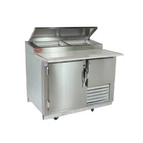 Universal SC-48-PPT 48" Refrigerated Stainless Steel Pizza Prep Table