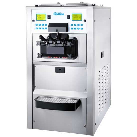 Countertop Soft Ice Cream Machine, Low Cost, High Profit