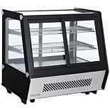 Marchia MDCC125 28" Pass-through Countertop Refrigerated Bakery Display Case with LED Lighting