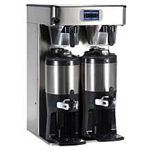 Bunn Platinum Edition 20" Twin Tall ICB Infusion Series Coffee Brewer - 120/240V Stainless Steel