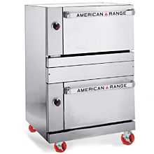 American Range ARLM-2-NG 52" Double Deck Lamb Oven - Natural Gas - 80,000 BTU