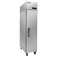 Atosa MBF15RSGR 28" Solid Door Commercial Reach-in Refrigerator - Stainless Steel