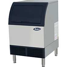 Atosa YR280-AP-161 280 lb. Undercounter Self Contained Air Cooled Half Cube Ice Machine with 88 lb. Bin