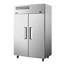 Turbo Air ER47-2-N E-Line 52" Two Solid Door Top Mount Reach-In Refrigerator, 42 cu. ft.