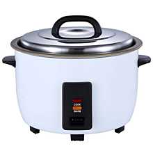 100-Cup Electric Rice Warmer with Hinged Lid