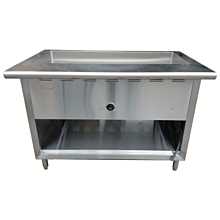 L&J EST-120 120" 9 Well Electric Steam Table