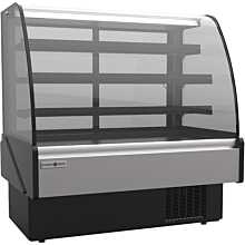 Hydra-Kool KBD-CG-60-S 60" Refrigerated Curved Glass Bakery Display Case - Self Contained