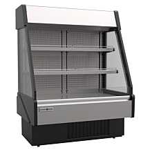 Hydra-Kool KGL-RM-40-R 41" Open Air Cooler Grab And Go Refrigerator with Rear Door, Remote