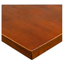  Square Solid Beechwood Plank-Style Walnut 1 1/4