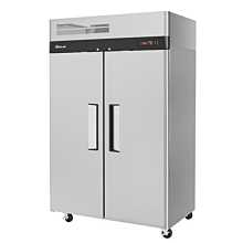 Turbo Air M3H47-2 M3 Series 52" Reach-In Two-Section Solid Door Heated Cabinet - 43 Cu. Ft.