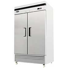 Atosa MBF8503GR 55" 2 Solid Door Reach-In Freezer