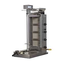 Inoksan PDG104MN-LP Liquid Propane Doner Kebab / Vertical Gryo Broiler Machine - 165 lb. Meat Capacity