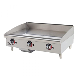 Standard Range SR-EG36 36 Commercial Electric Countertop Griddle -  208/240V