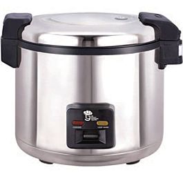 L&J WRC-1060W 17 60 Cup Cooked (30 Cup Uncooked) 120v Electric Rice C