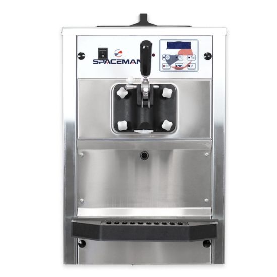 Spaceman 6220 Soft Serve Ice Cream Machine with 1 Hopper 110V