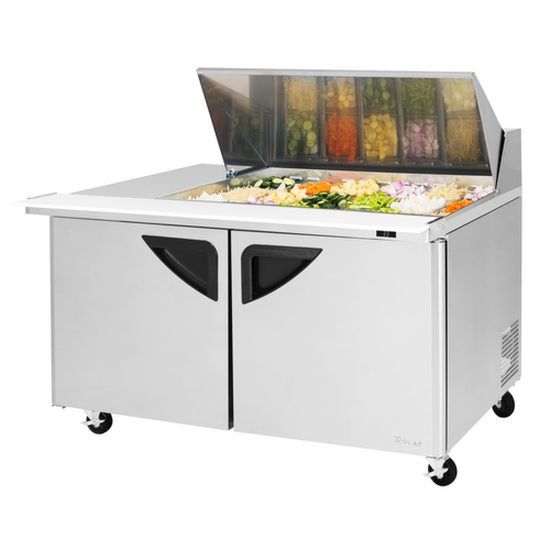 Sushi Bar & Sandwich Prep Station - Multi-Tier Refrigerated Case