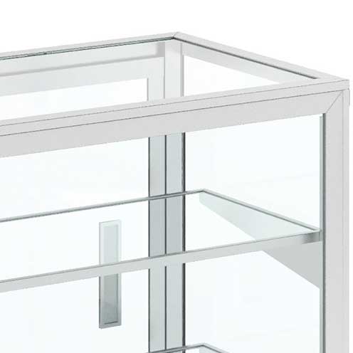 Source Taky-318 Cabinet Display Case Showcase Double Sliding Glass